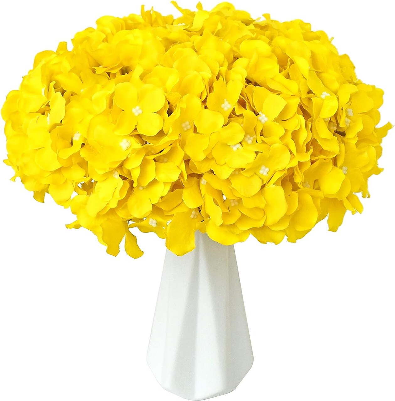 10pcs Hydrangea Silk Flower Heads: Perfect for Mother's Day, Easter, and Weddings